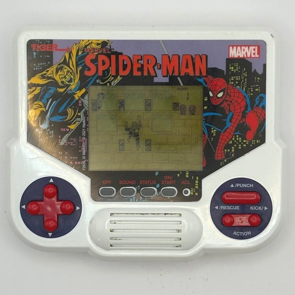 Retro Gamer Spider-Man Tiger Electronics Handheld LCD Video Game F2839 2020